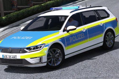 VW Passat GTE Polizei Niedersachsen
